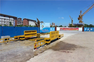魯科重工工程洗輪機與渣土車的配套技術優勢